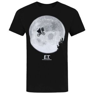 E.T. The Extra-Terrestrial Mens Bike T-Shirt / Black